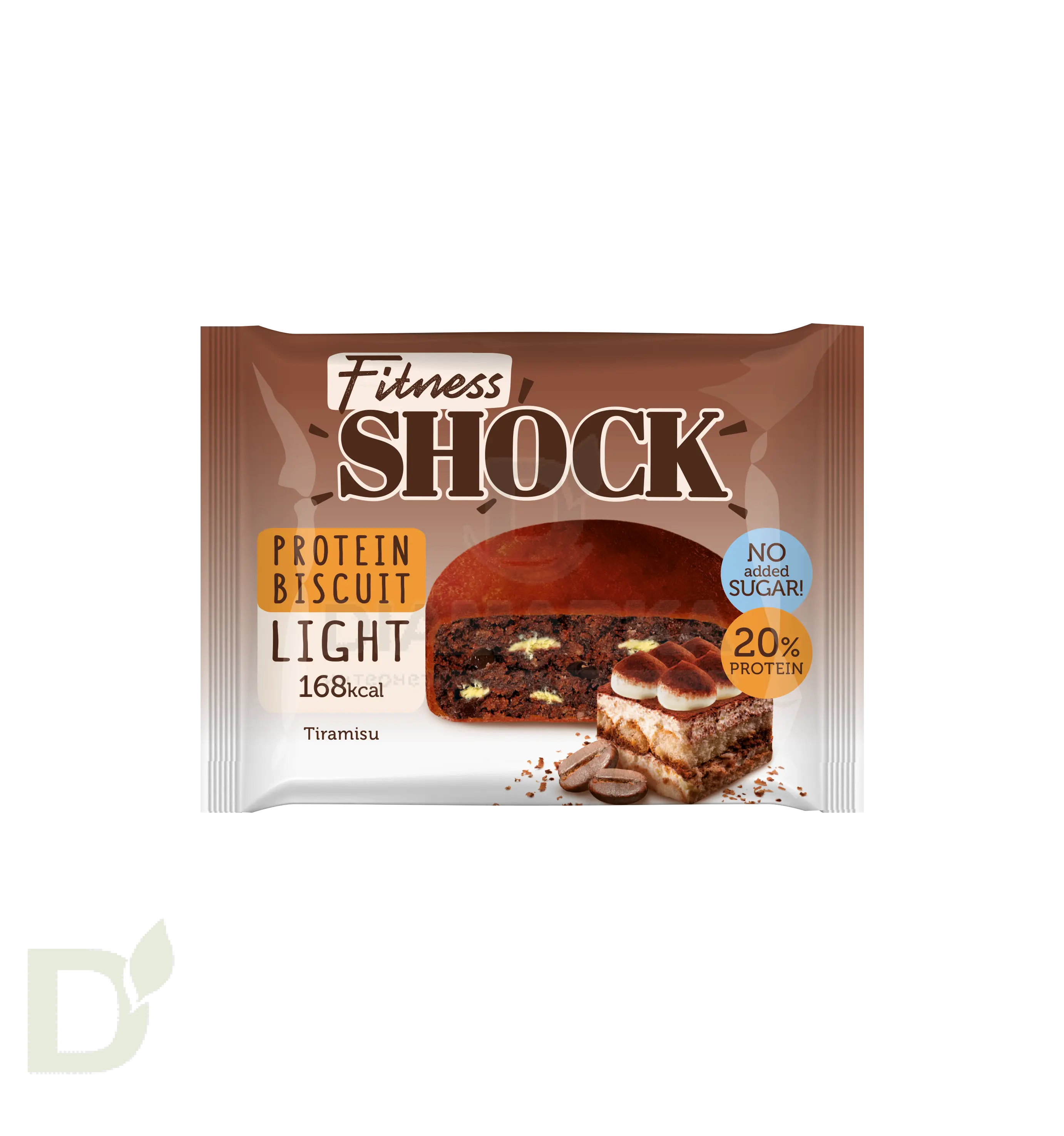 Пирожное бисквитное FitnesShock Итальянский десерт 40гр