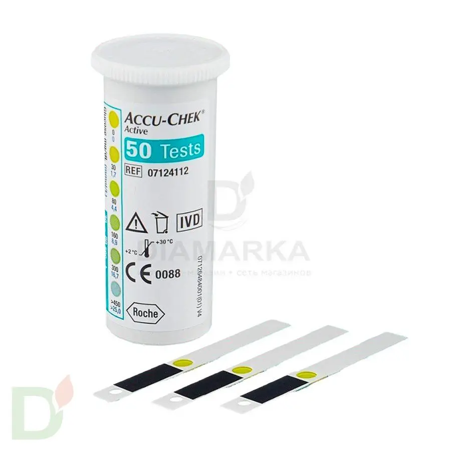 Тест-полоски Акку-Чек Актив № 100