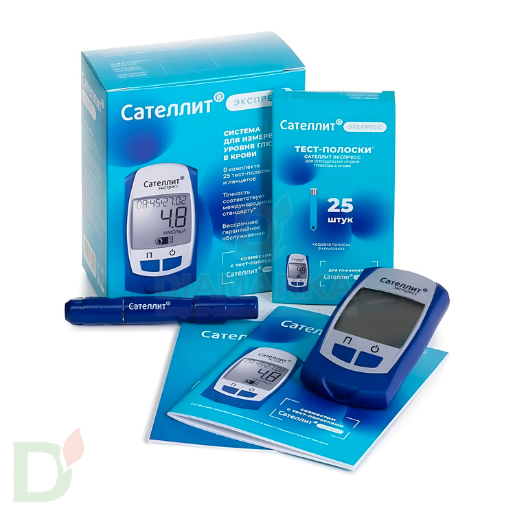 Глюкометр Сателлит Экспресс в Челябинске