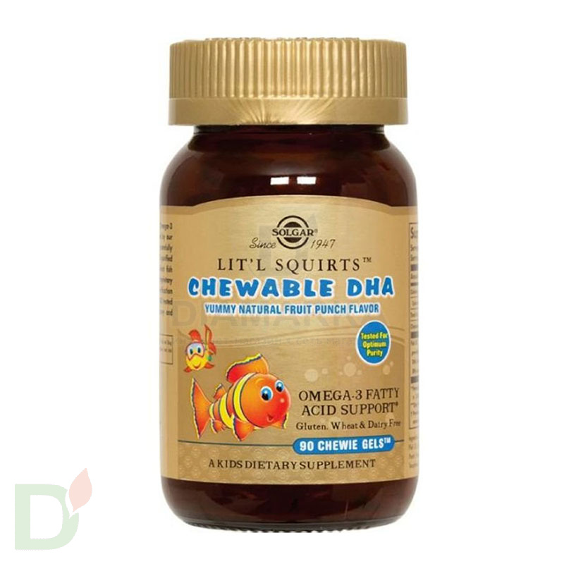 Витамины для детей Солгар Золотые рыбки ПНЖК Омега-3 (ДГК и ЭПК), 90 капс. в Челябинске