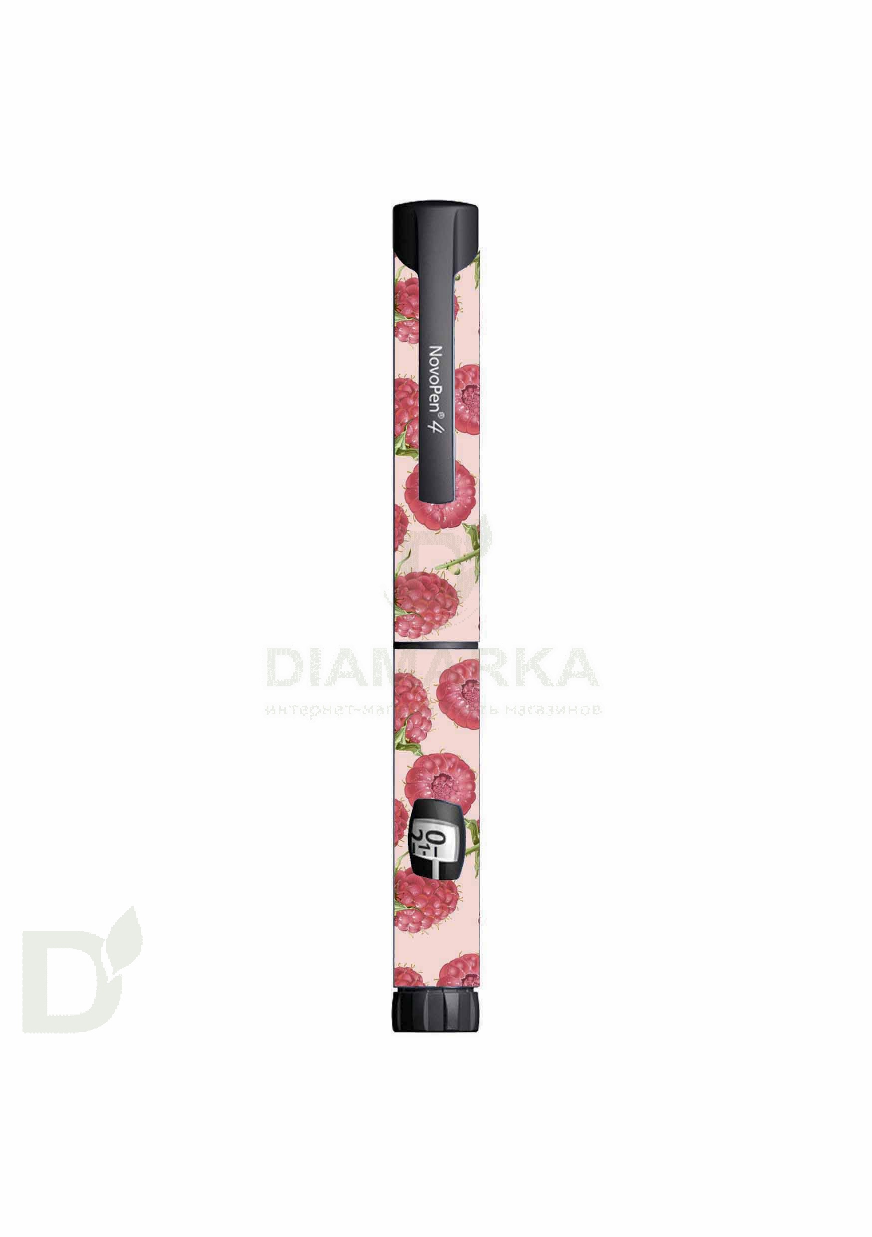 Наклейка на шприц-ручку НовопенЭХО и Новопен4