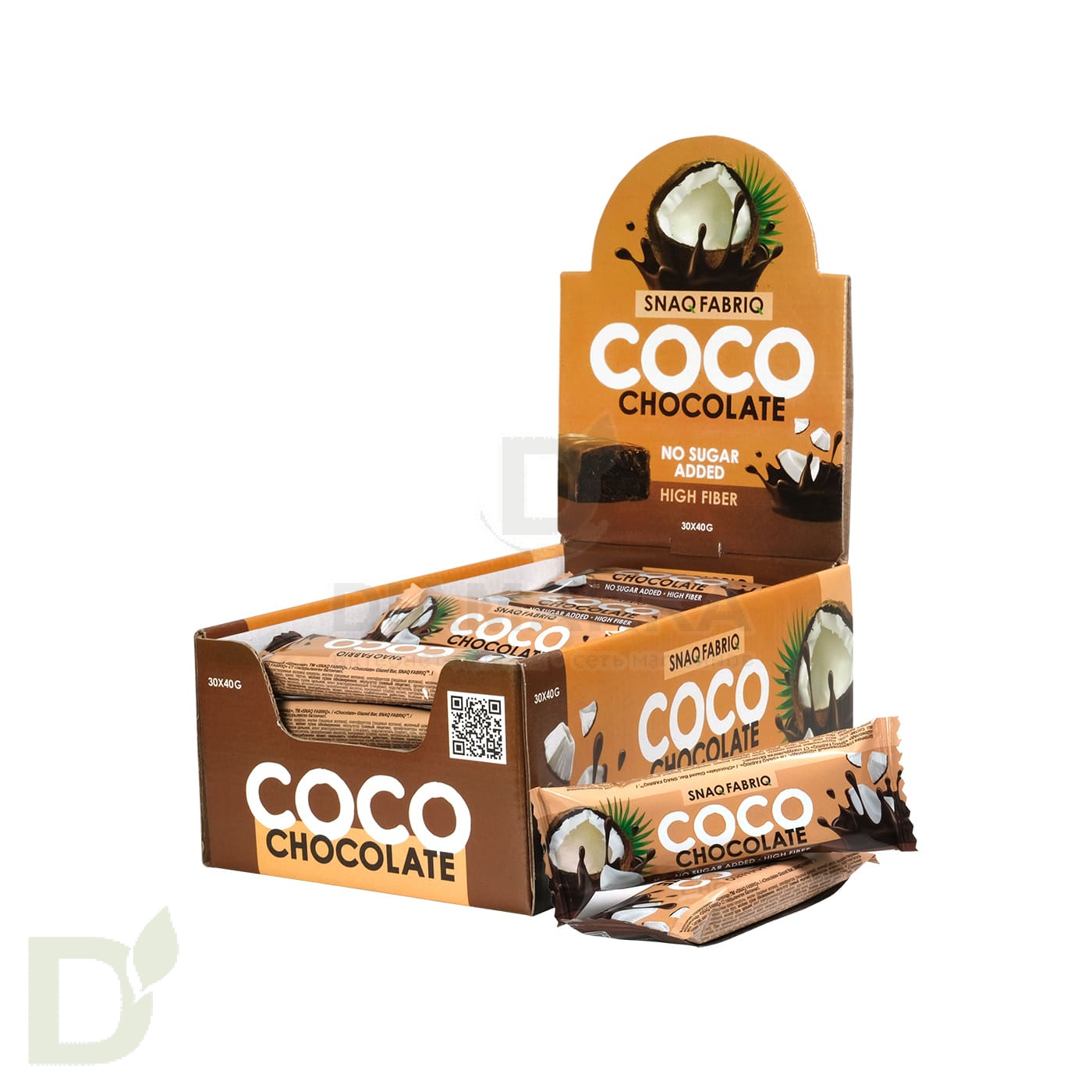 Батончик глазированный Snaq Fabriq Шоколад 40гр в Челябинске