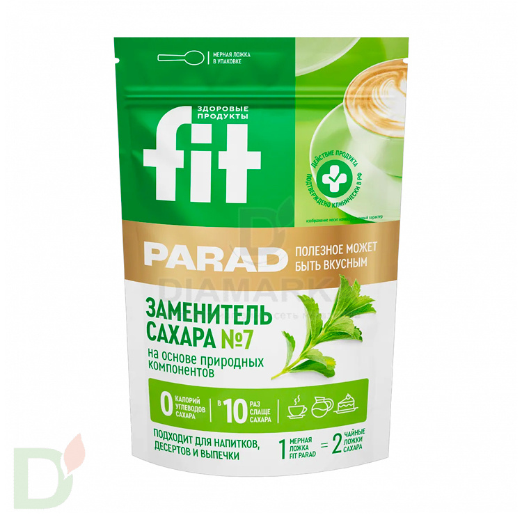 ФитПарад №7 заменитель сахара, дой-пак 500 гр.