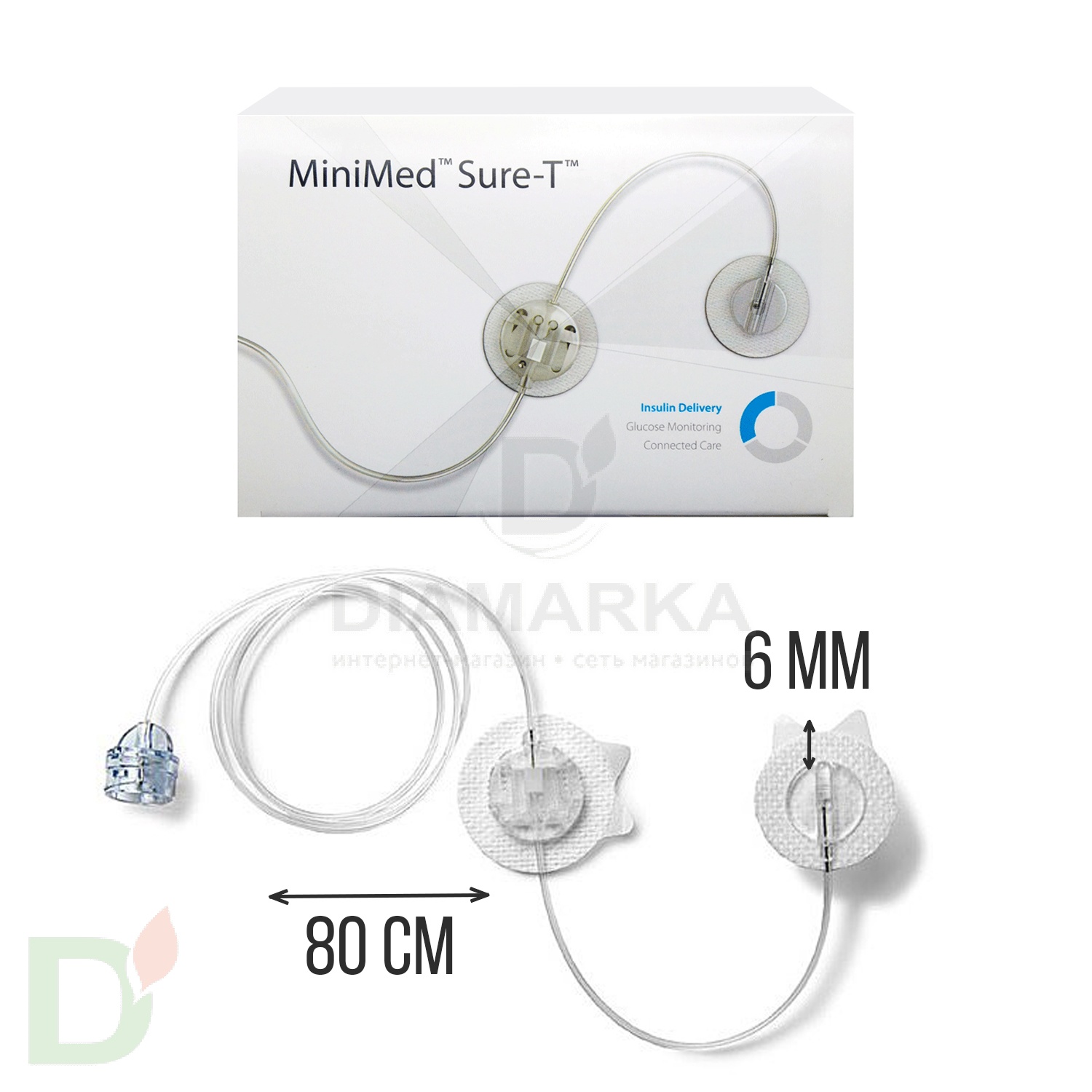 Катетер Sure-T / Шуа-Ти, 6/80 (ММТ- 866А), 1 шт.