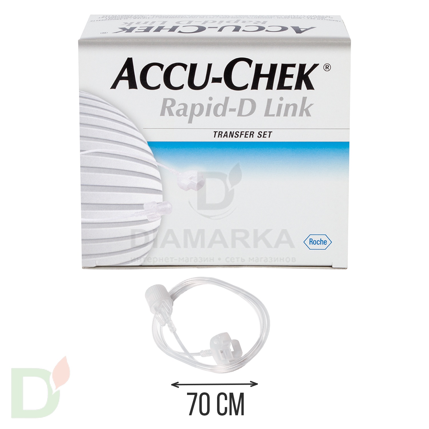 Удлинитель системы Акку-Чек Репид-Д Линк, 70 см, 1 шт.