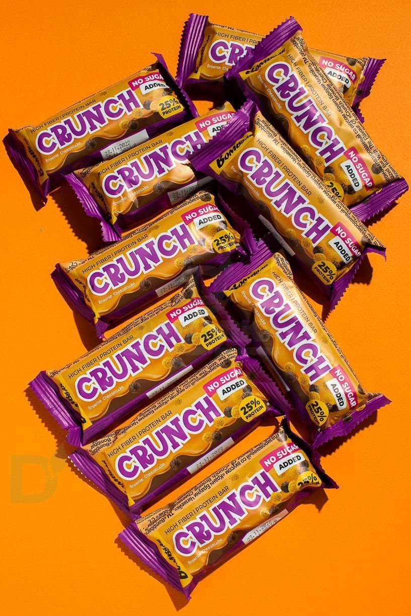 Батончик протеиновый BOMBBAR глазированный Кранч Ваниль Чизкейк 50гр. в Челябинске