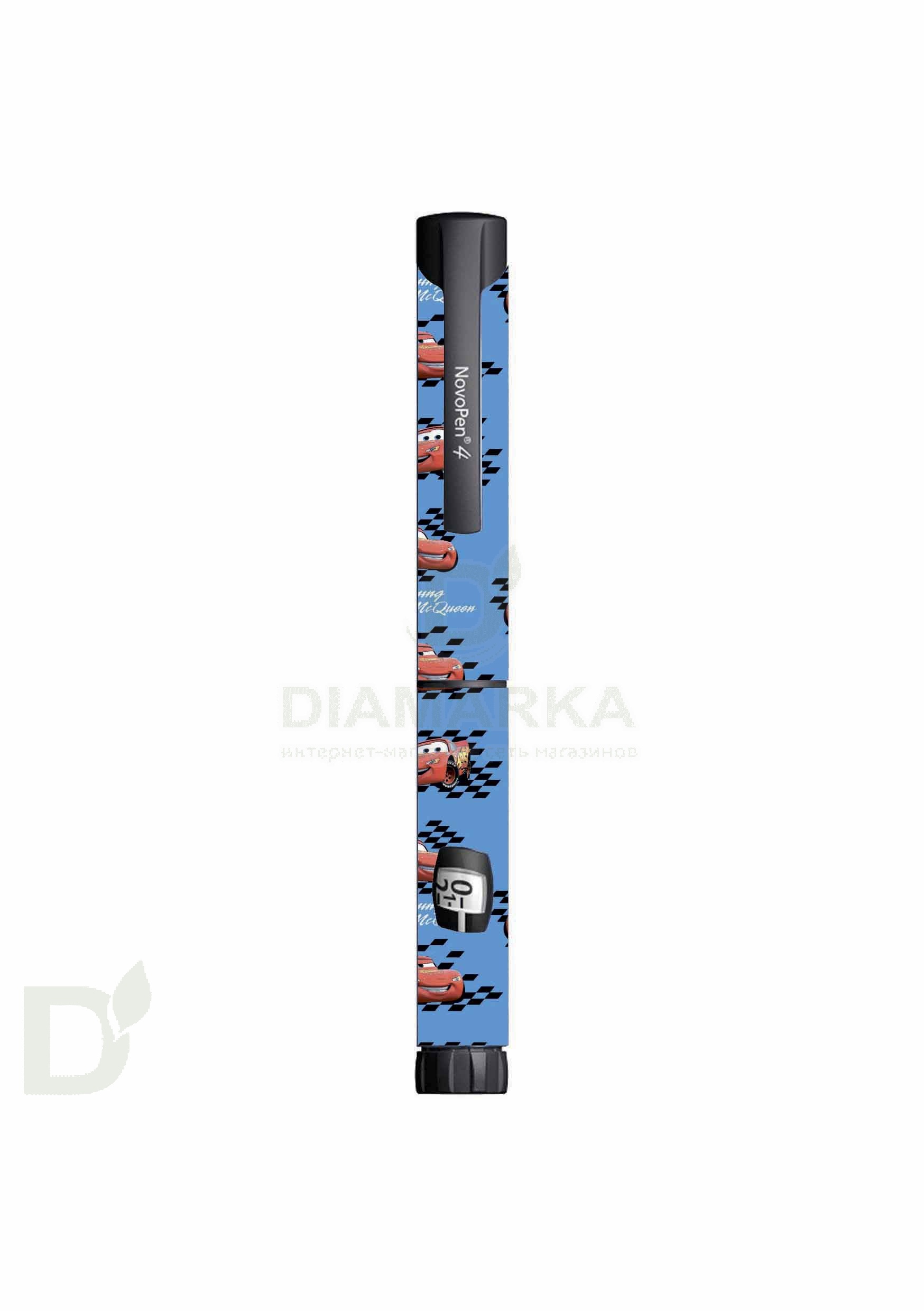 Наклейка на шприц-ручку НовопенЭХО и Новопен4