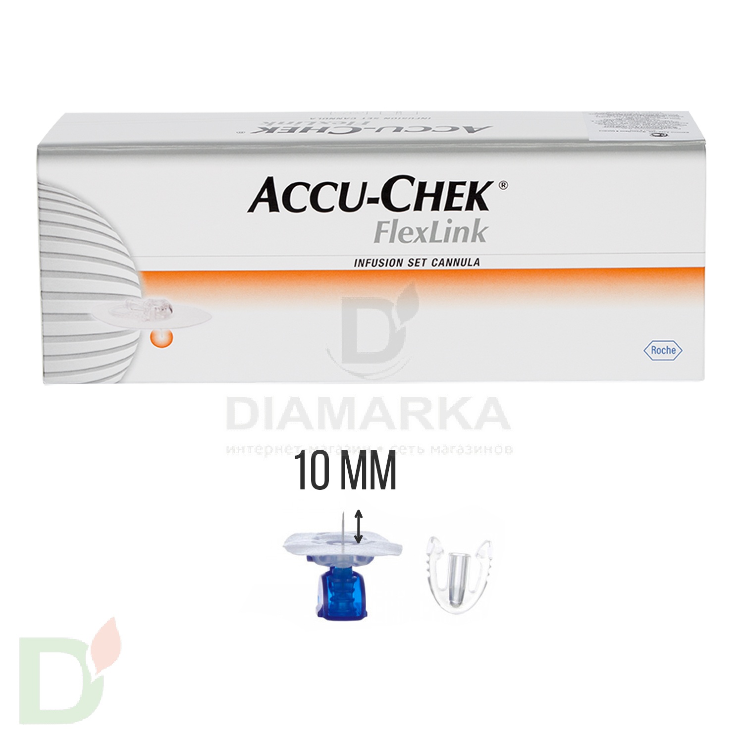 Акку-Чек Флекс-Линк, игла 10 мм (канюля), 1 шт. в Челябинске