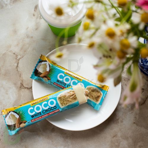 Батончик Snaq Fabriq глазированный Кокосово-миндальный десерт 40гр* в Челябинске