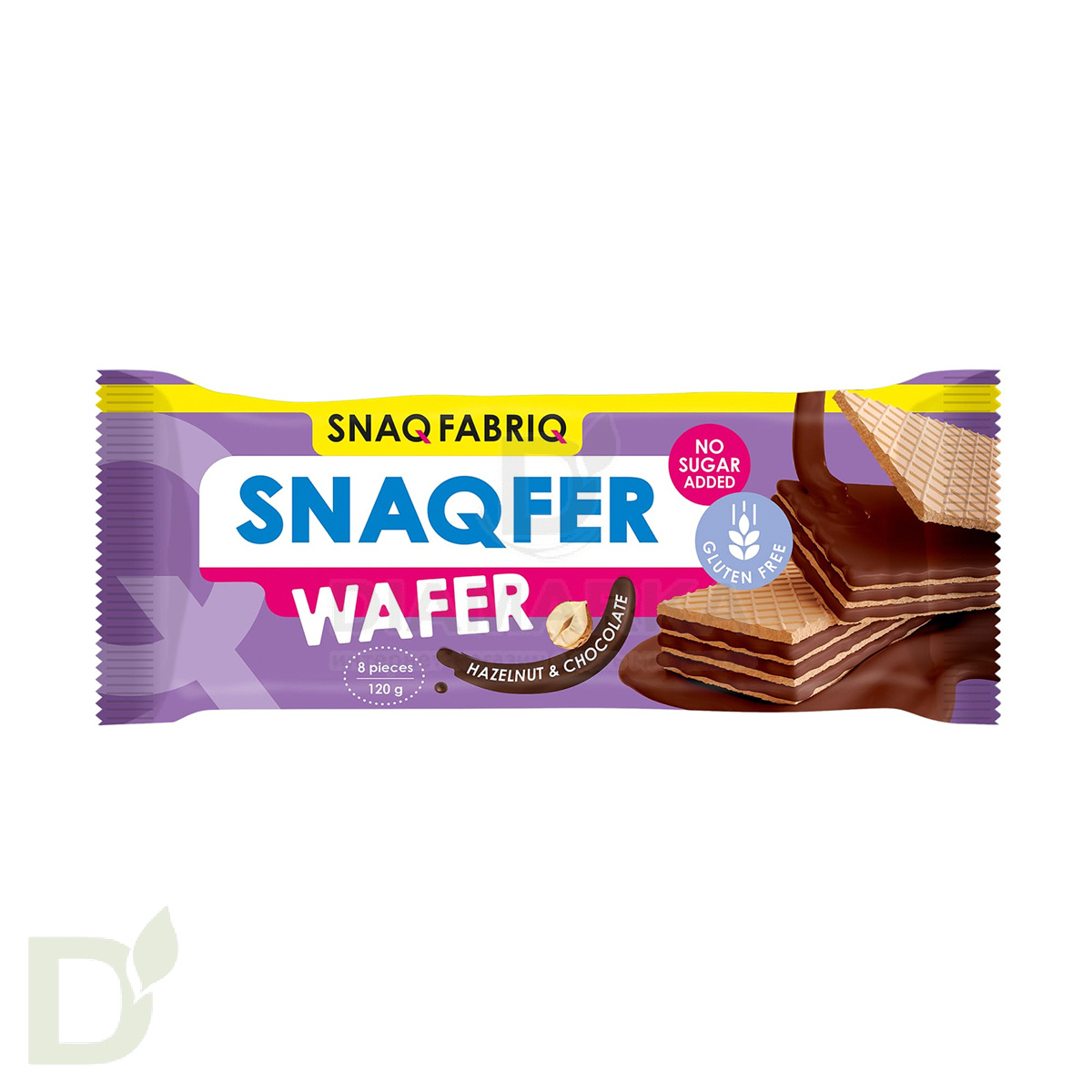 Вафли Snaq Fabriq WAFER неглазированные шоколад-фундук, 120гр в Челябинске