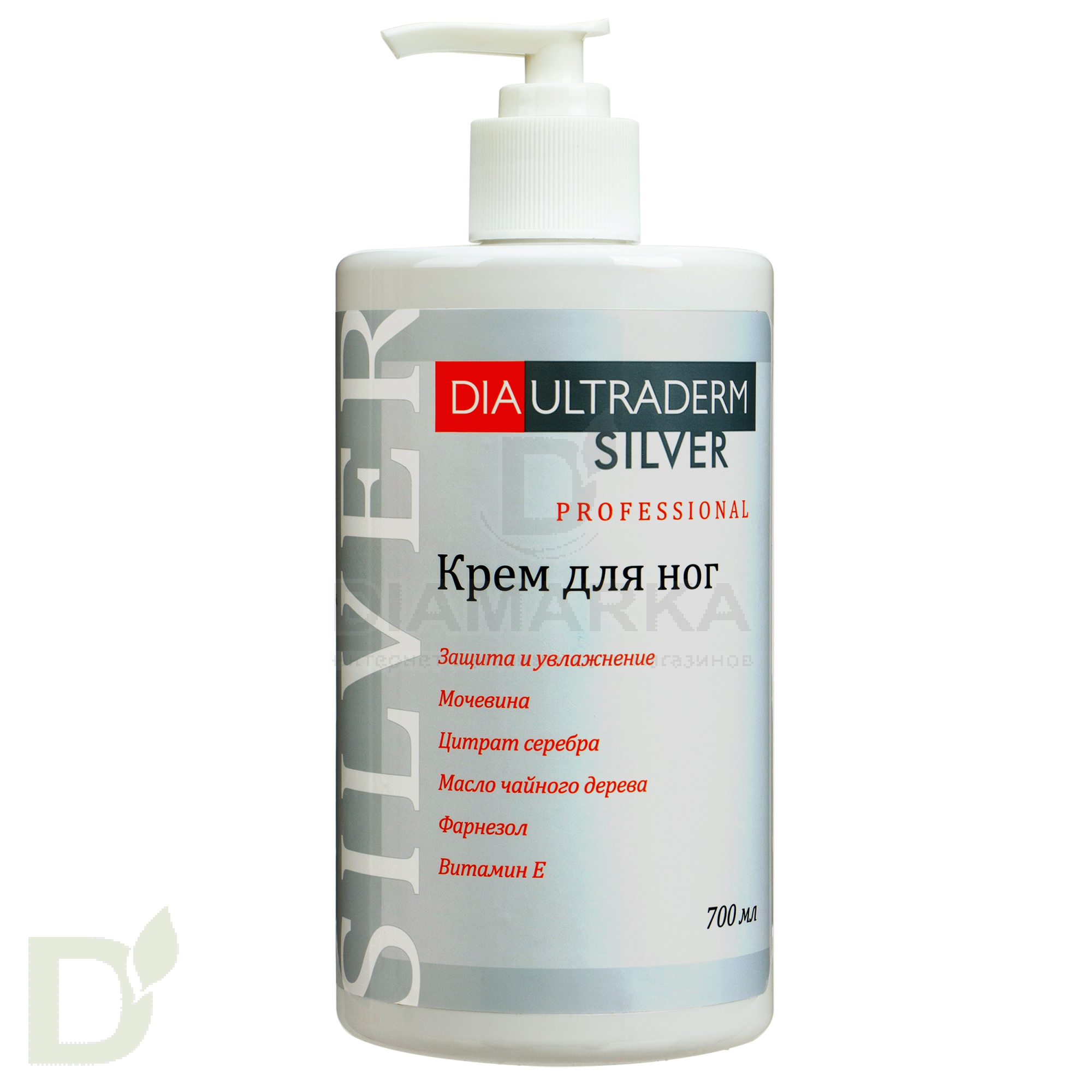 Крем для ног Диаультрадерм® Сильвер Professional, 700 ml