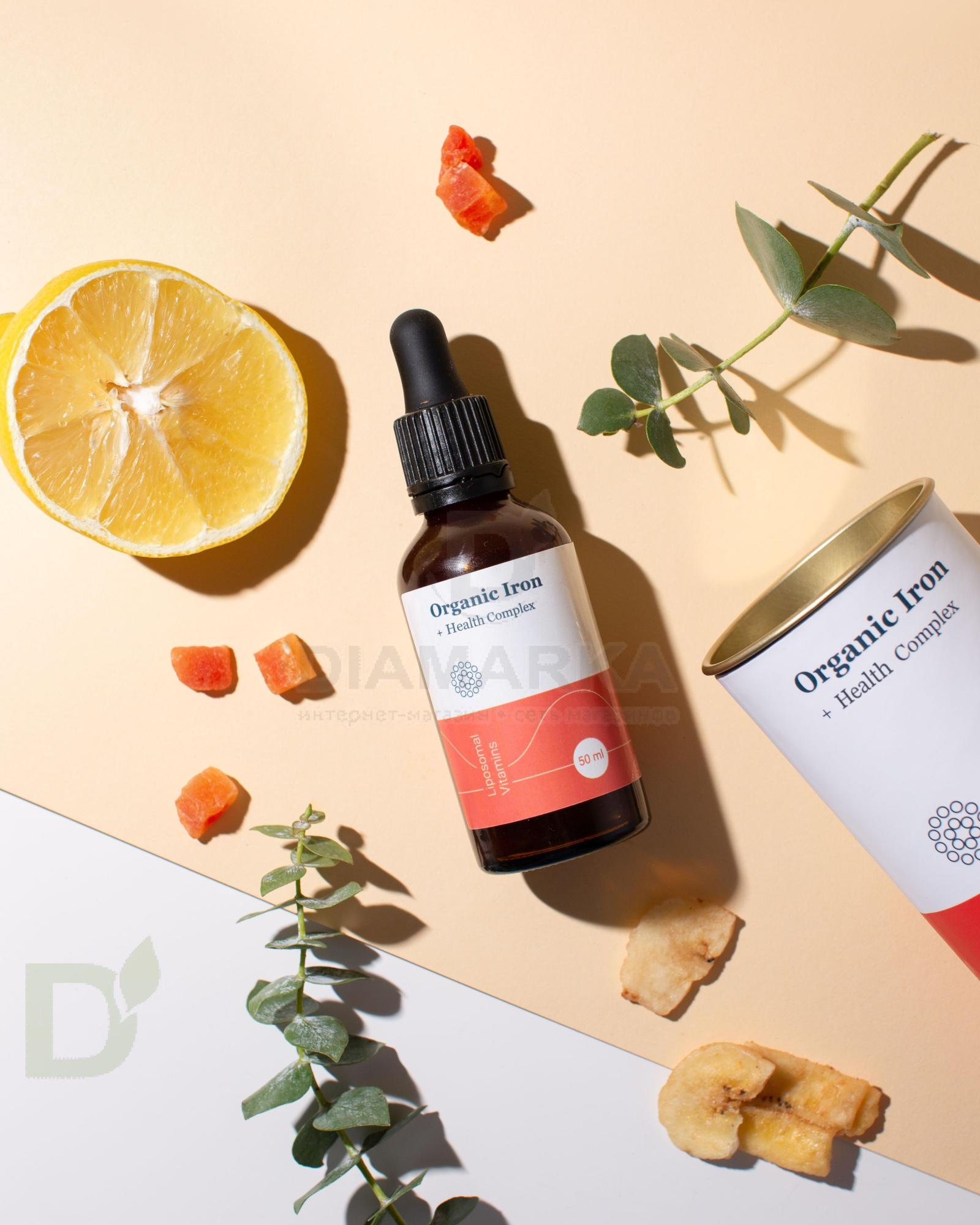 Витамины Liposomal Vitamins ORGANIC IRON 50мл флакон в Челябинске