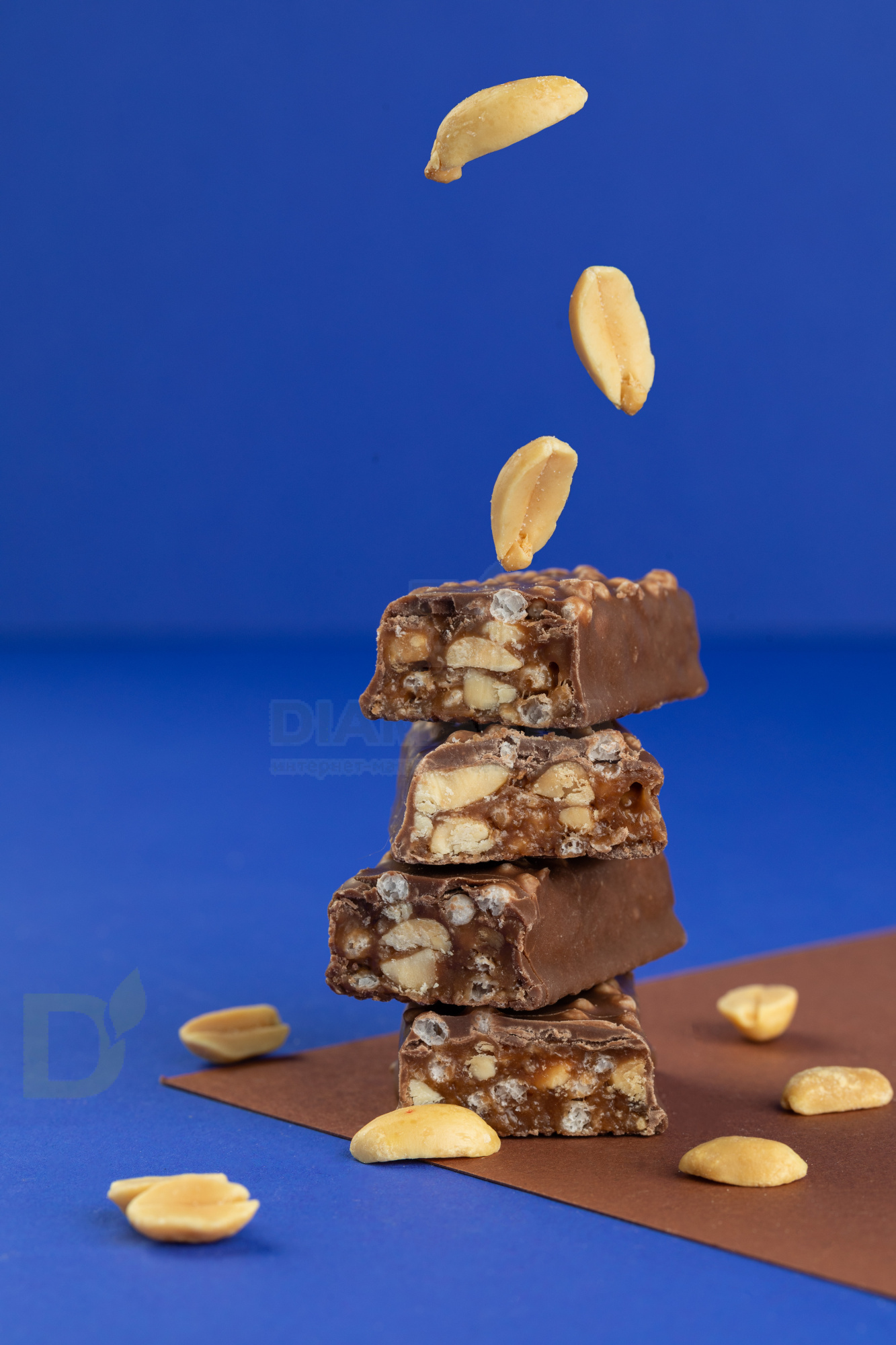 Батончик глазированный FitnesShock SHOCKER арахис-шоколад 35гр. в Челябинске