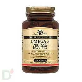 Витамины SOLGAR Двойная Омега-3, 30 капсул в Челябинске