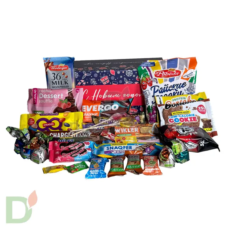 Подарок новогодний детский без сахара Забавы у Новогодней Ёлки, 985 гр.