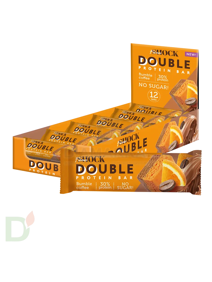 Батончик протеиновый FitnesShock Апельсиновый кофе 40гр. в Челябинске