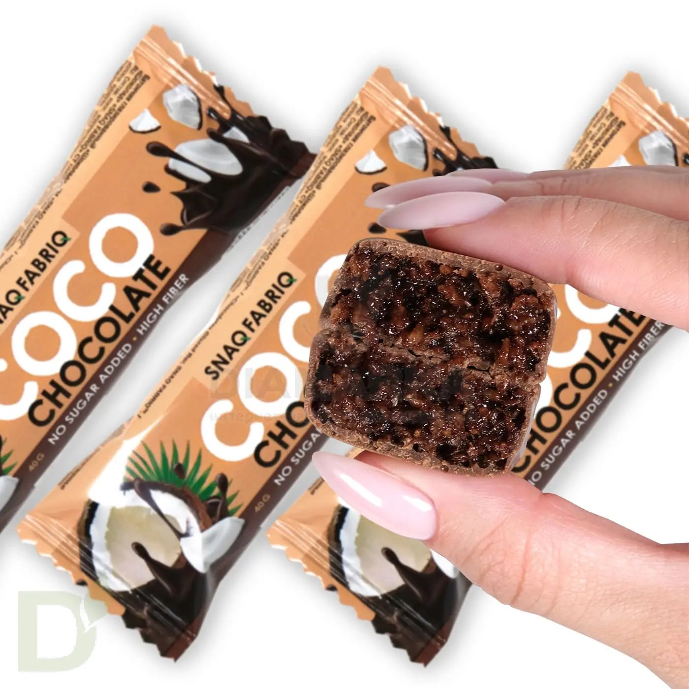 Батончик глазированный Snaq Fabriq Шоколад 40гр в Челябинске