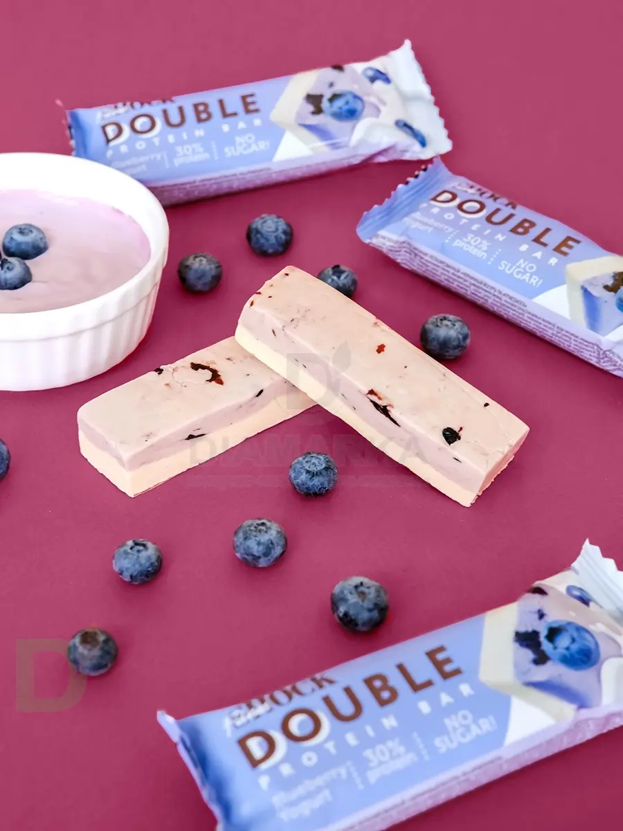 Батончик протеиновый FitnesShock Черничный йогурт 40гр. в Челябинске