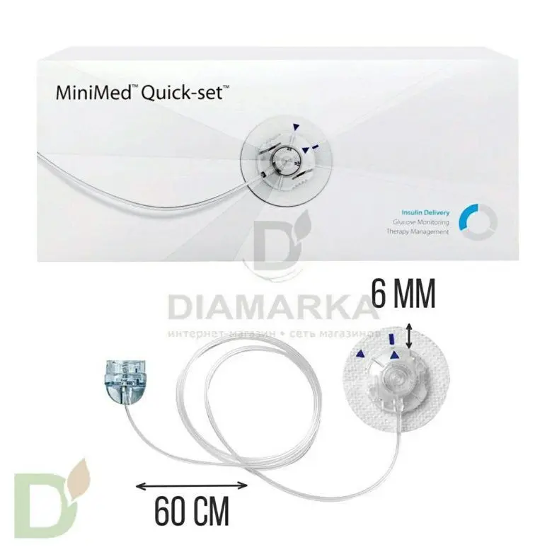 Устройство для инфузии квик-сет ММТ-399 (6мм/60см) 10шт