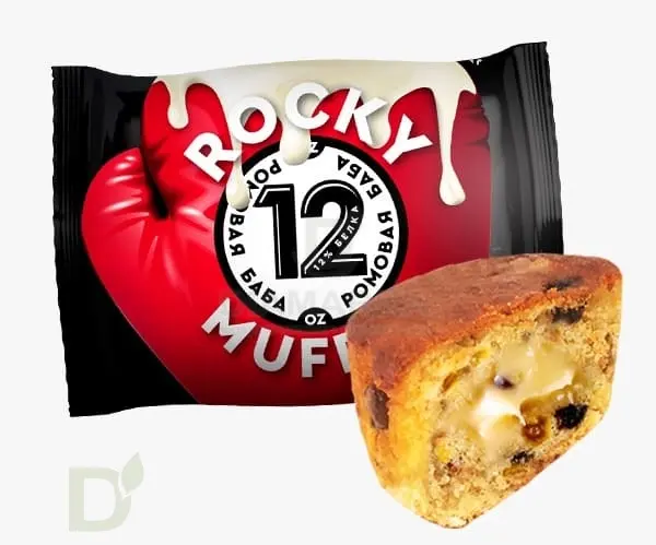 Маффины ROCKY Ромовая баба ZERO 55гр.
