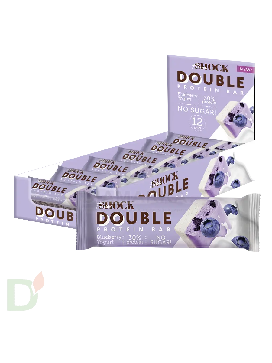 Батончик протеиновый FitnesShock Черничный йогурт 40гр. в Челябинске