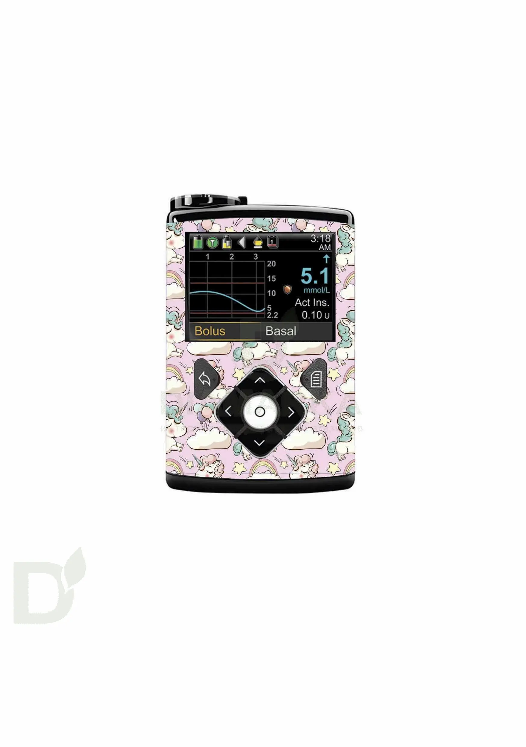 Наклейка на инсулиновую помпу Медтроник 640G, 720G, 740G и 780G