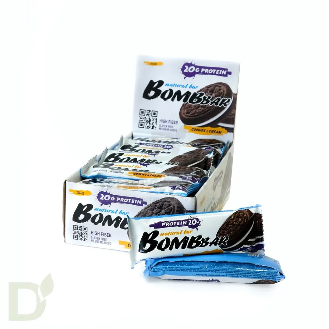 Батончик BOMBBAR Печенье с кремом 60 гр. в Челябинске