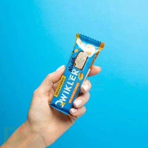 Батончик глазированный Snaq Fabriq QWIKLER Нуга с арахисом, 40 гр