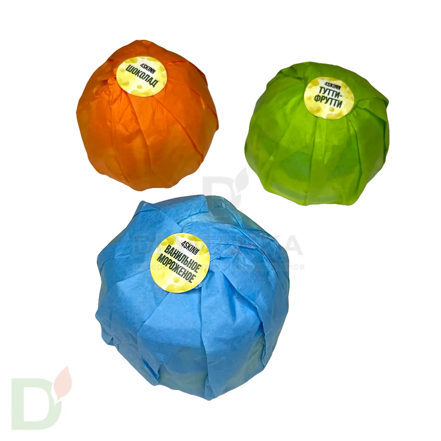 Бокс - Бомбочки для ванны детские (з шт в комплекте) в Челябинске